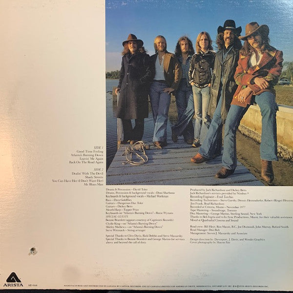 Dickey Betts & Great Southern : Atlanta's Burning Down (LP)