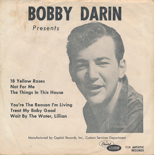 Bobby Darin : Bobby Darin Presents (7", EP)