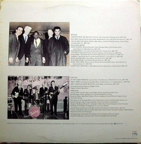 Johnny* And Edgar Winter : Together (LP, Album)