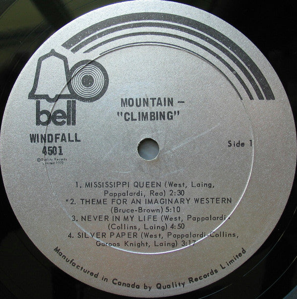 Mountain : Climbing! (LP, Album)