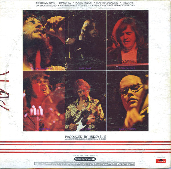 Atlanta Rhythm Section : Red Tape (LP, Album)