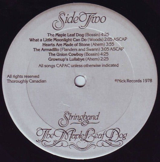 Stringband : The Maple Leaf Dog (LP, Album)