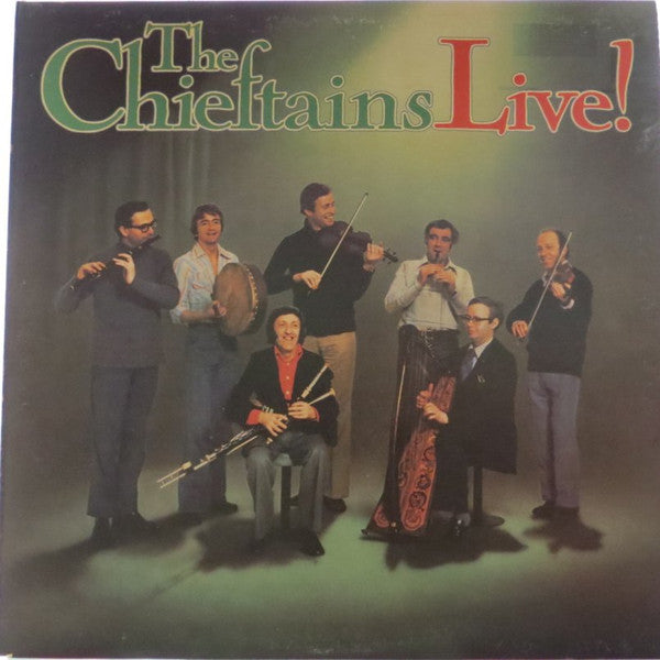 The Chieftains : Live! (LP, Album)