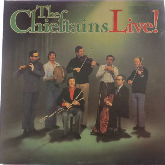 The Chieftains : Live! (LP, Album)