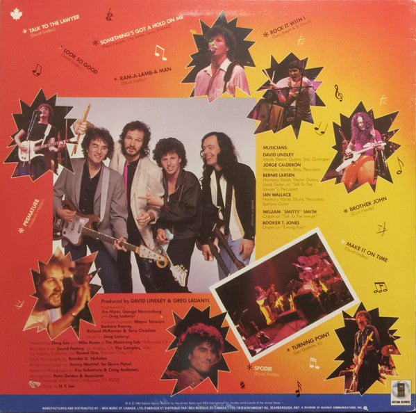 David Lindley And El Rayo-X : Win This Record! (LP, Album)