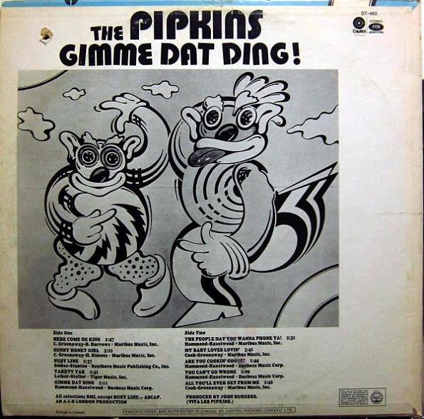 The Pipkins : Gimme Dat Ding! (LP, Album)