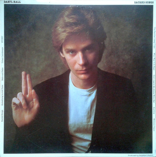 Daryl Hall : Sacred Songs (LP, Album)