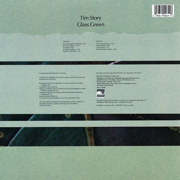 Tim Story : Glass Green (LP, Album)