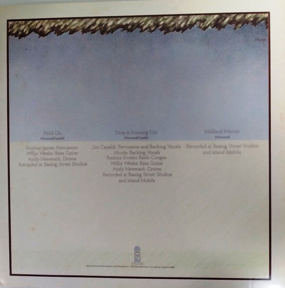 Steve Winwood : Steve Winwood (LP, Album)