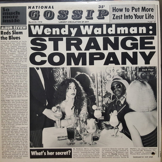 Wendy Waldman : Strange Company (LP, Album)