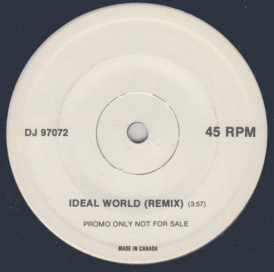 The Christians : Ideal World (Remix) (7", Promo)