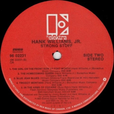 Hank Williams Jr. : Strong Stuff (LP)
