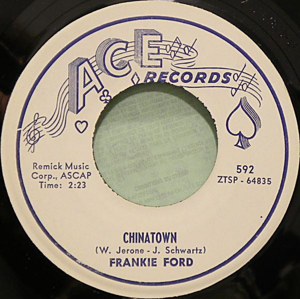 Frankie Ford : Chinatown • What's Going On (7", Single)