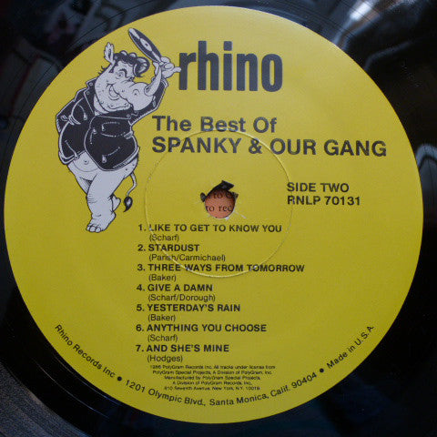 Spanky & Our Gang : The Best Of (LP, Comp)