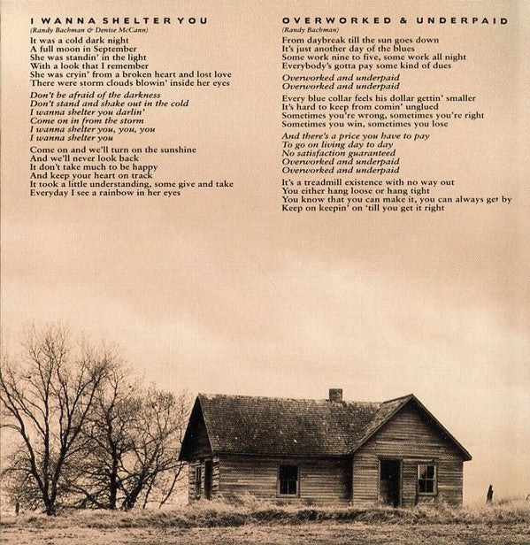 Randy Bachman : Any Road (CD, Album)