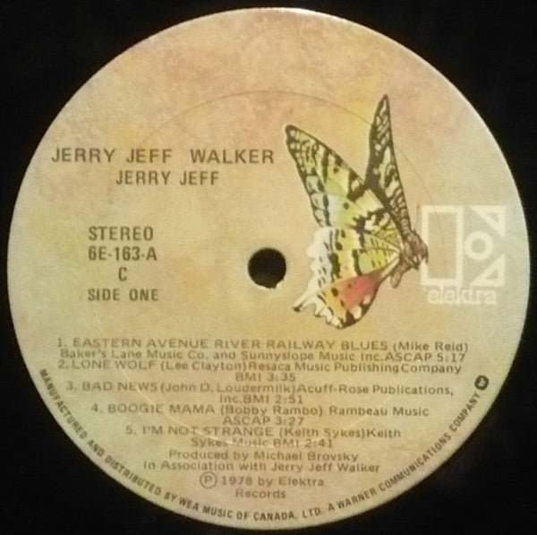 Jerry Jeff Walker : Jerry Jeff (LP, Album)