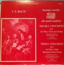 Johann Sebastian Bach, Hans Kempler, Haydn Sinfonietta Wien : J. S. Bach Double And Triple Concerto (LP)