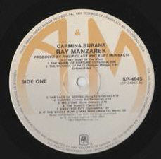 Ray Manzarek : Carmina Burana (LP, Album)