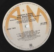Ray Manzarek : Carmina Burana (LP, Album)