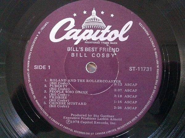 Bill Cosby : Bill's Best Friend (LP, Album)