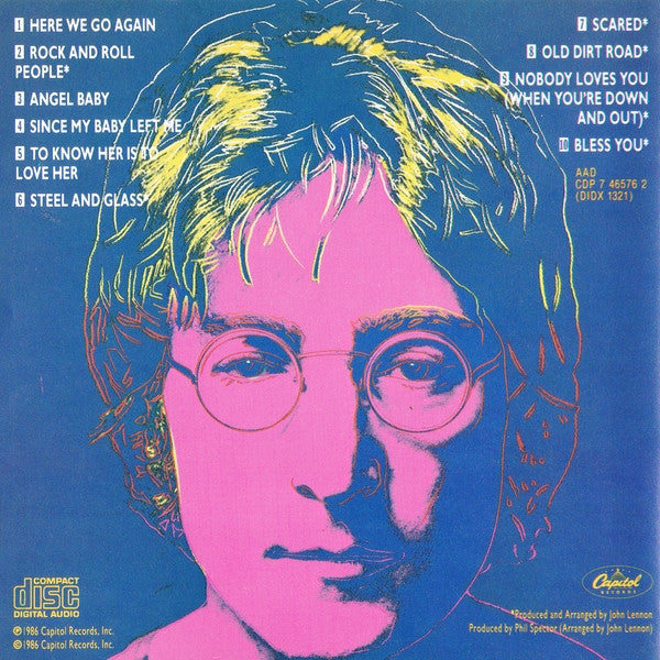 John Lennon : Menlove Ave. (CD, Album, M/Print, Jap)