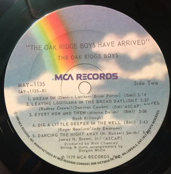 The Oak Ridge Boys : The Oak Ridge Boys Have Arrived (LP, Album)