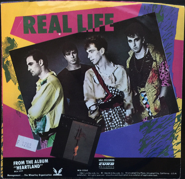 Real Life : Catch Me I'm Falling (7", Single)