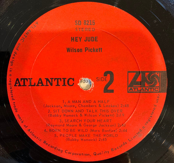 Wilson Pickett : Hey Jude (LP, Album)