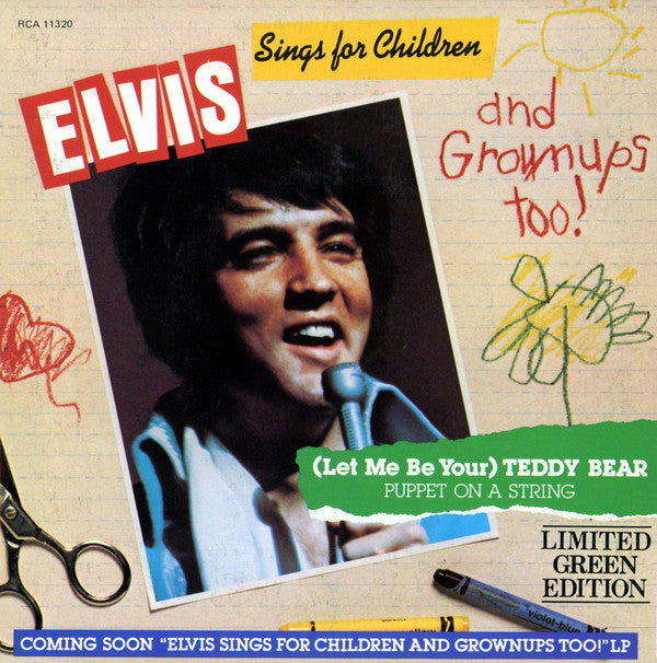 Elvis* : (Let Me Be Your) Teddy Bear (7", Single, Ltd, Gre)