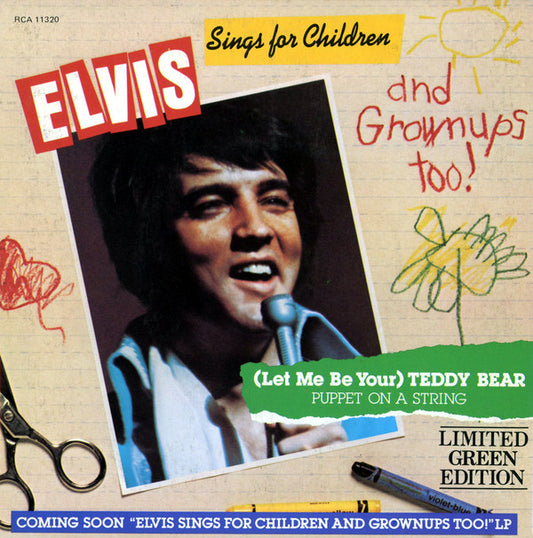 Elvis* : (Let Me Be Your) Teddy Bear (7", Single, Ltd, Gre)