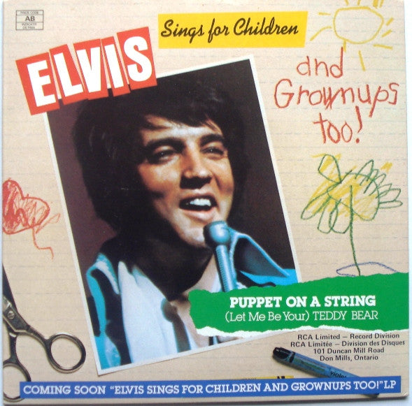 Elvis* : (Let Me Be Your) Teddy Bear (7", Single, Ltd, Gre)