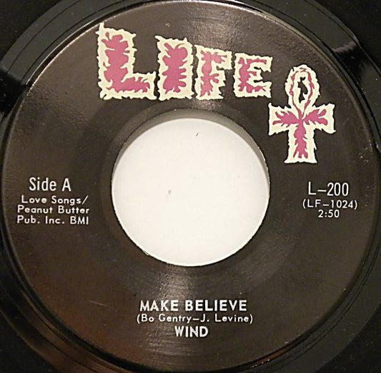 Wind (6) : Make Believe (7", Single)