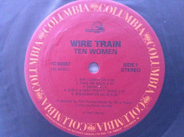 Wire Train : Ten Women (LP, Album)