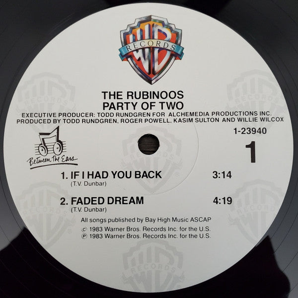 The Rubinoos : Party Of Two (12", MiniAlbum, All)