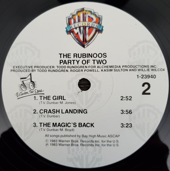 The Rubinoos : Party Of Two (12", MiniAlbum, All)