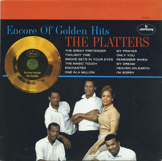The Platters : Encore Of Golden Hits (LP, Comp, RE)