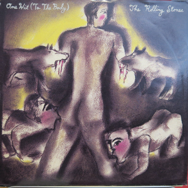 The Rolling Stones : One Hit (To The Body) (7", Single)