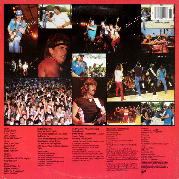 Molly Hatchet : Double Trouble Live (2xLP, Album, Gat)