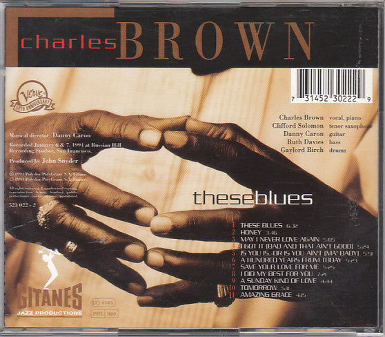 Charles Brown : These Blues  (CD, Album)