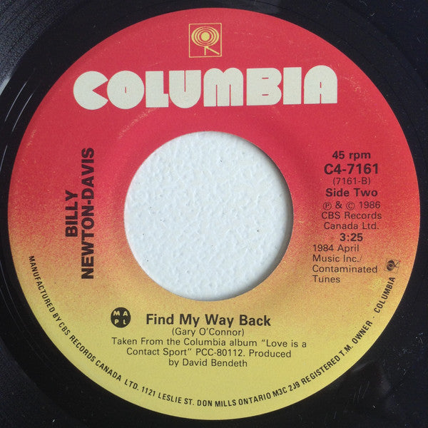 Billy Newton-Davis* : Right Beside You (7", Single)