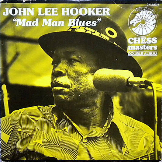 John Lee Hooker : Mad Man Blues (2xLP, Comp, RE)