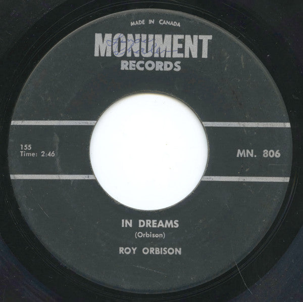 Roy Orbison : In Dreams / Shahdaroba (7", Single)