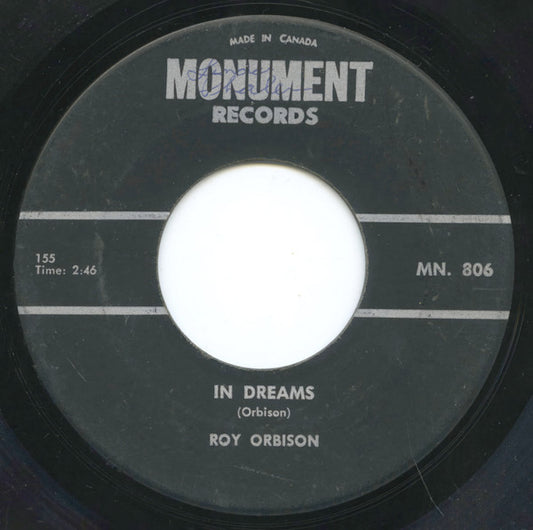Roy Orbison : In Dreams / Shahdaroba (7", Single)