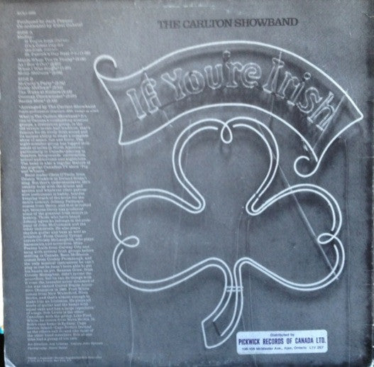 The Carlton Showband : If You're Irish (LP, Album, RE)