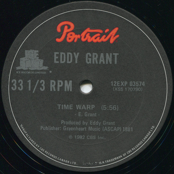 Eddy Grant : Electric Avenue / Time Warp (12", Single)