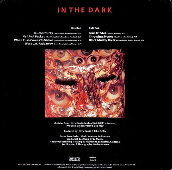 Grateful Dead* : In The Dark (LP, Album, No )