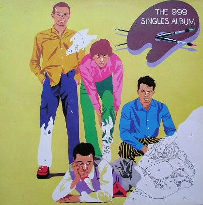 999 : The 999 Singles Album (LP, Comp)