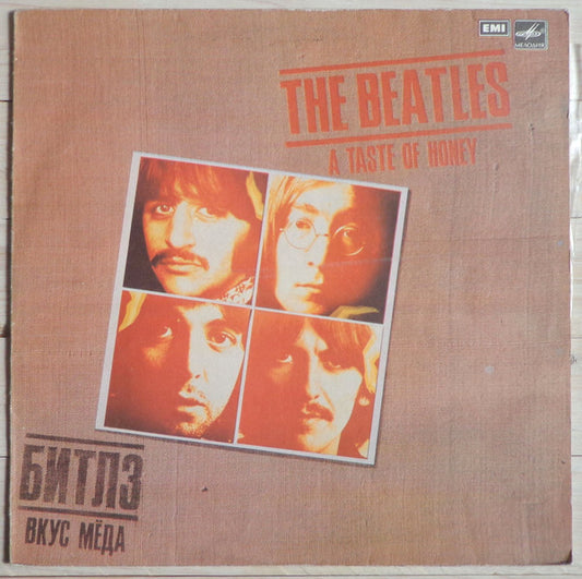 The Beatles : A Taste Of Honey = Вкус Мёда (LP, Comp, Whi)