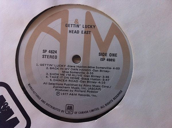 Head East : Gettin' Lucky (LP, Album)