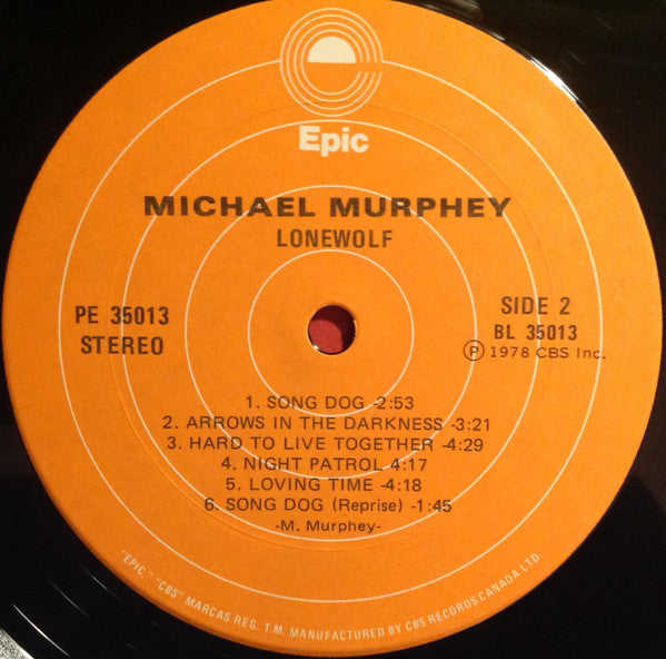 Michael Murphey* : Lone Wolf (LP, Album)